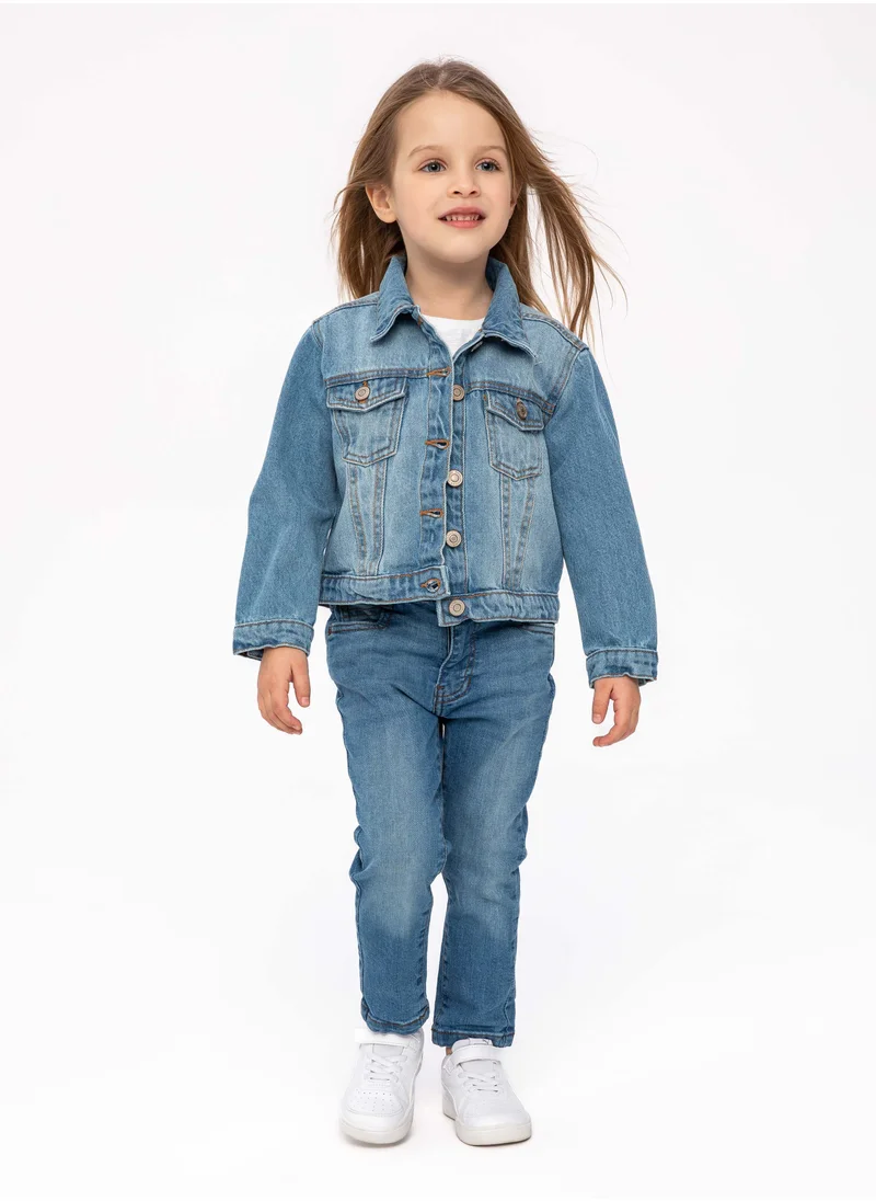 مينوتي Kids Denim Jacket