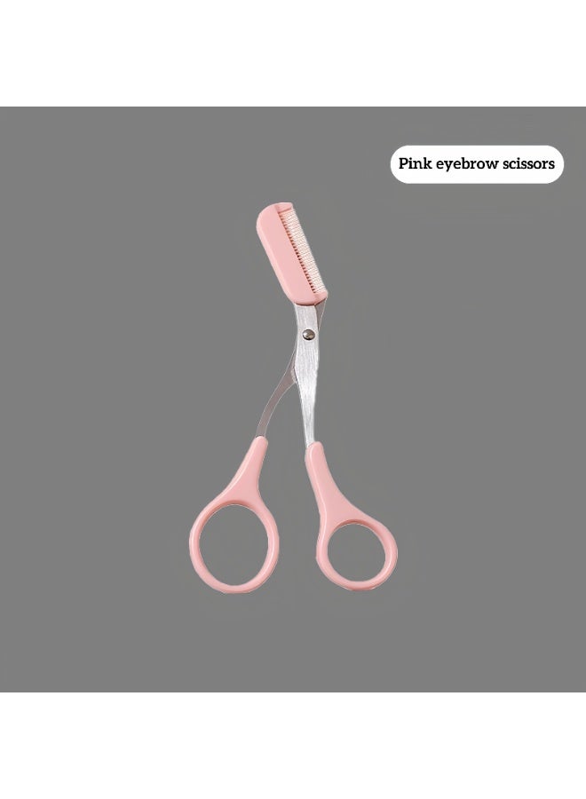 Generic 2-piece portable eyebrow crescent shaving knife, anti scratch eyebrow shaving knife, beginner's toolkit, complete set of beauty slicing, beard knife, facial shaving knife  - Image 5