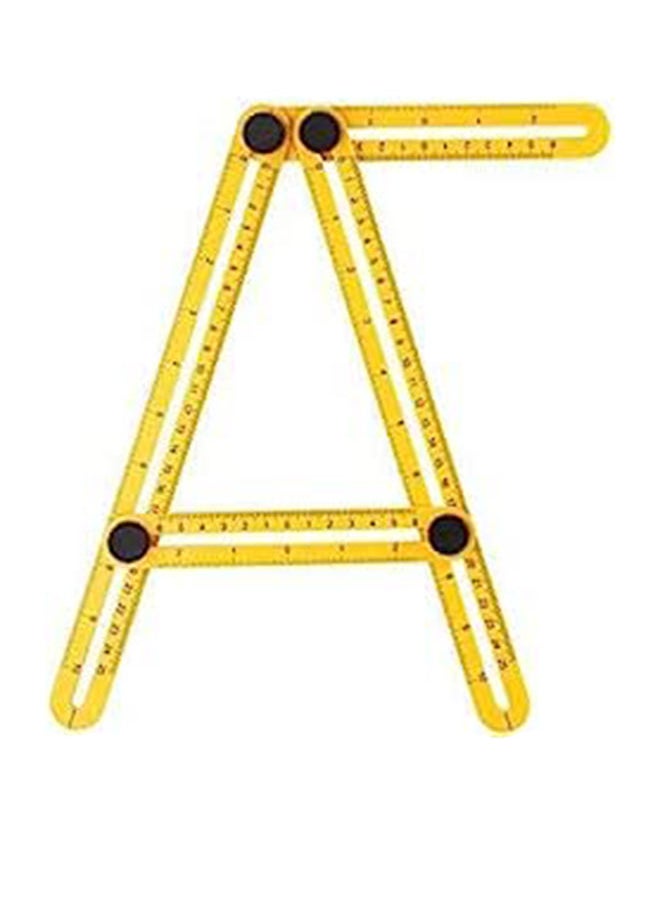 RoyalCare - Angle Template Tool Multi Angle Measuring Ruler With Metal Screw Threads - Image 1
