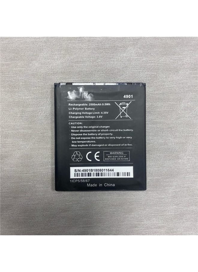 Generic - For Wiko 4901 Rainbow Jam Mobile Phone Battery-Standard Capacity:4901 - Image 1