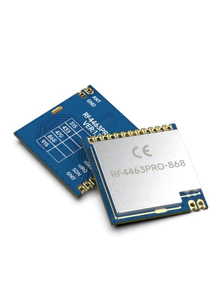 RF4463PRO 100mW 1400m Distance SPI Si4463 Anti-Interference Wireless RF Transmitter Receiver 868Mhz x 10 PCS  - Image 1