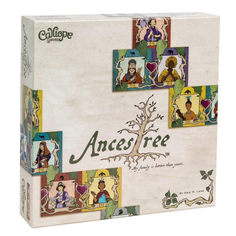 Calliope Games Ancestree - My Family is Better Than Yours - Tile Drafting Family Board Game - Fun For Kids & Adults - 2-6 Players - Image 1