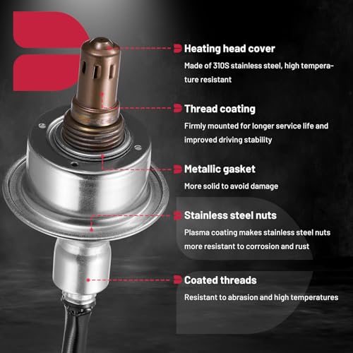 BDFHYK Oxygen Sensor Upstream O2 Sensor, Compatible with Kia Forte Sorento Sportage 2.4L, Compatible with Hyundai Santa Fe Tucson Sonata 2.0 2.4L 2010-2016, 234-5029 Replacement 1PCS - Image 4