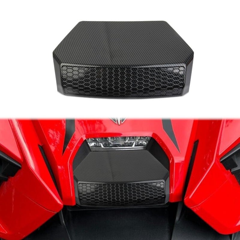 Fewshaw Carbon Fiber Style Front Bump Cover Trim Accessories for Polaris Slingshot 20152025