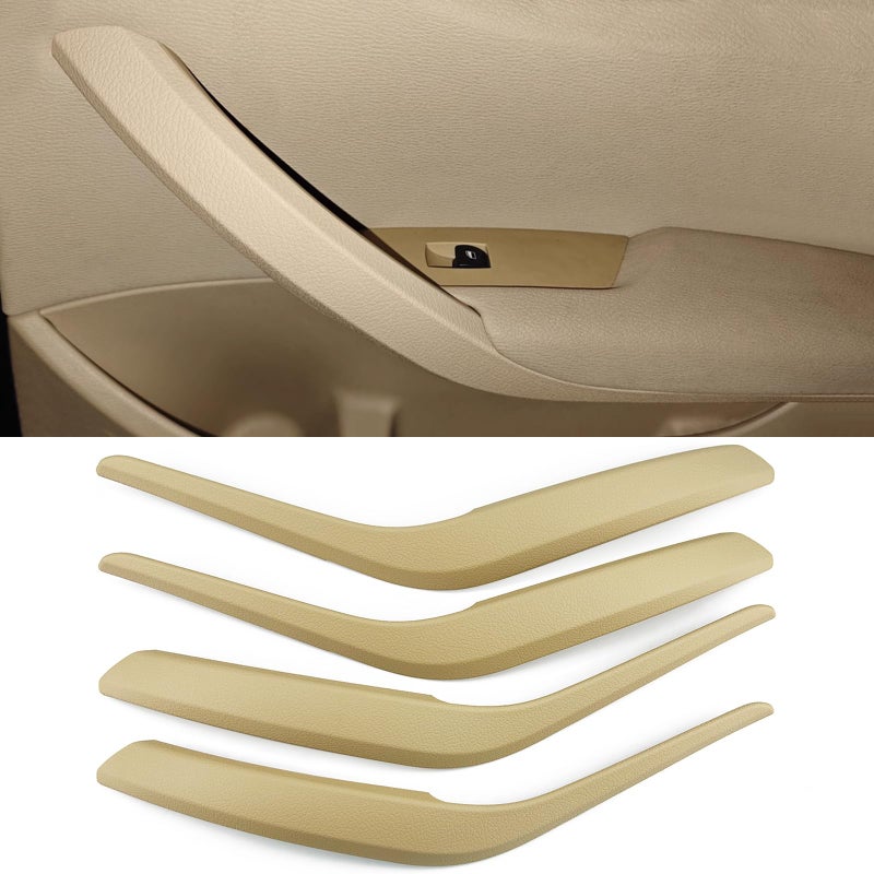 CHUANGHUI Car Door Handle for BMW X1 E84 20102015 28i 35i Interior Door Handles Replace Cover Car Door Handle Accessories Beige
