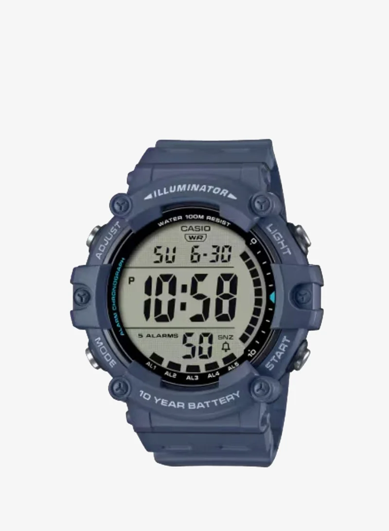 CASIO Men's Resin Digital Watch AE-1500WH-2AVDF - 51.2 mm
