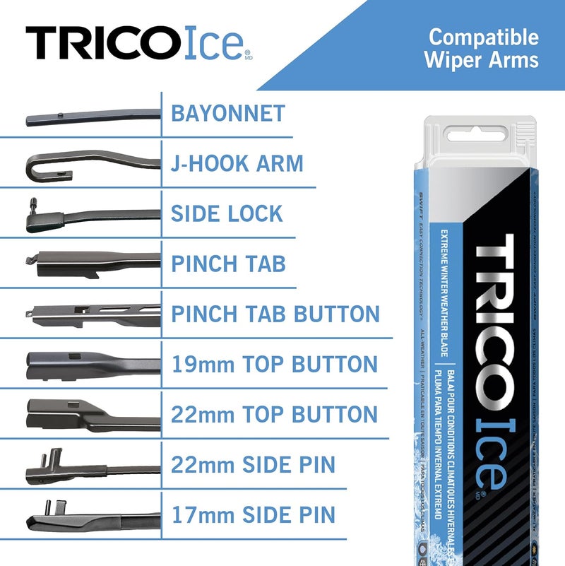Trico Ice Premium Winter Wiper Blade - 13 Inch - Image 2