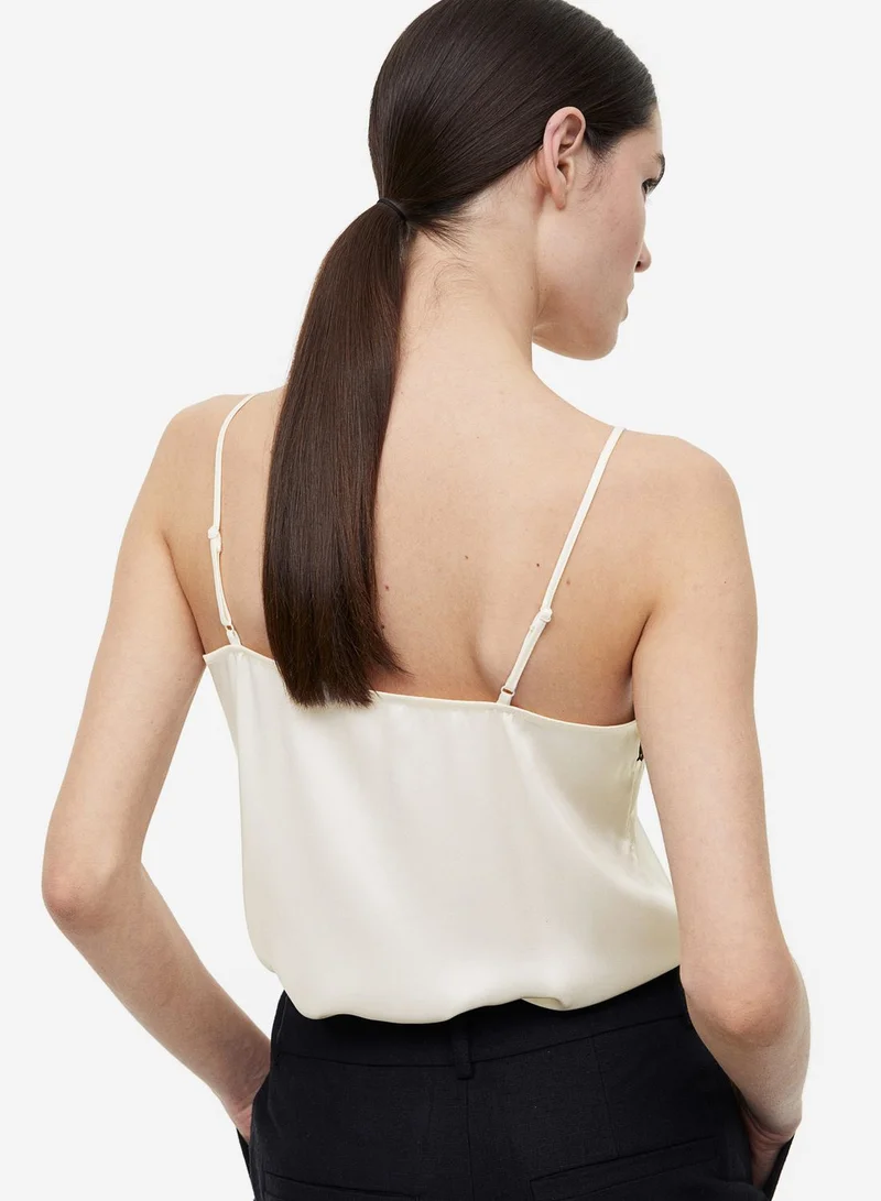 H&M Lace Detail Cami Top