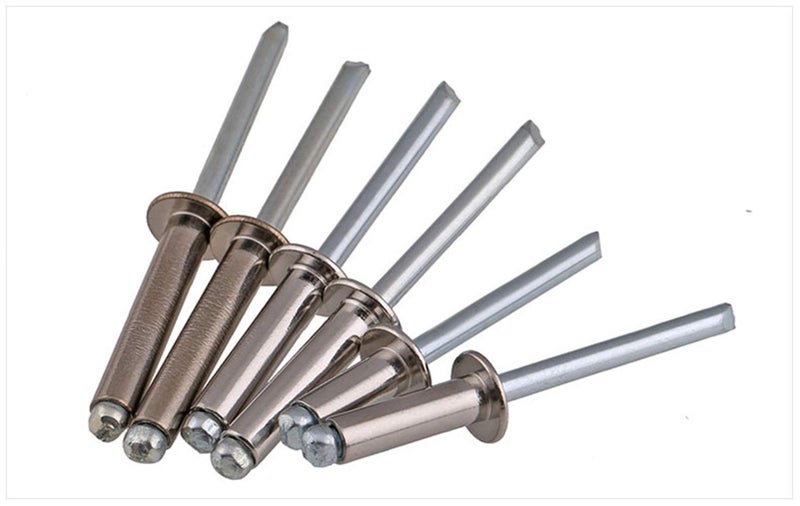 ORLOVA Fasteners, Rivets, Screws, Bolts, Nuts, Rivets M5 304 Stainless Steel Blind Rivets with Round Studs Decorative Studs 10pcs Sturdy and Durable (Shaft Length: M5 x 25mm) (Size : M5 x 12mm) (Color : - Image 3