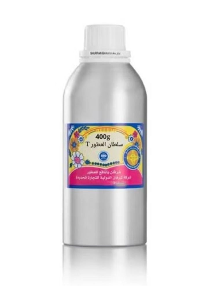شرفان بانافع زيت عطري سلطان العطور لخلطات البخور 400 جرام 