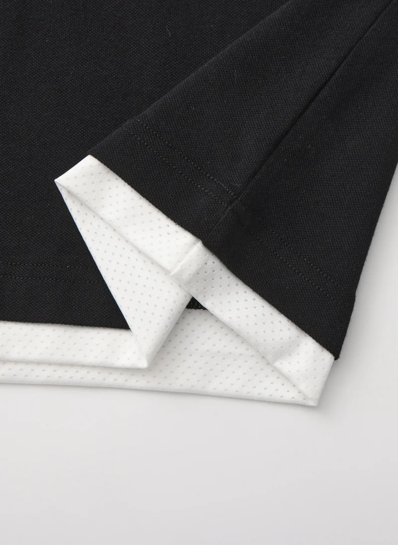 Balabala Black/White Kids Boys Knit short sleeve suit for Men | Best Price UAE