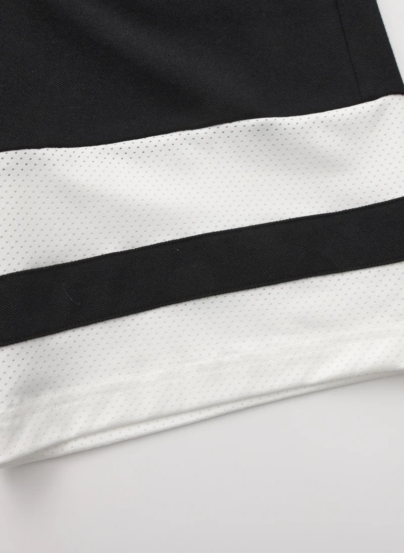 Balabala Black/White Kids Boys Knit short sleeve suit for Men | Best Price UAE