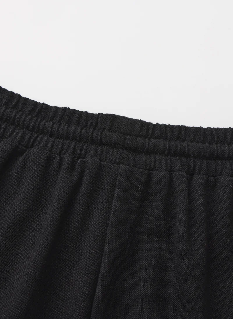 Balabala Black/White Kids Boys Knit short sleeve suit for Men | Best Price UAE