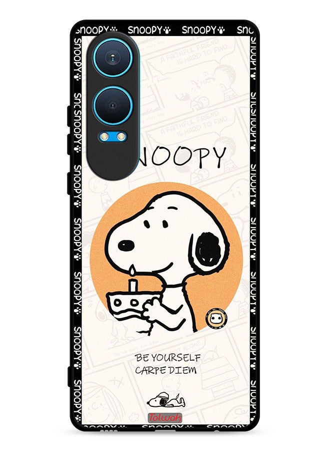Tolwak OnePlus Nord CE4 Lite 5G Protective Case Cover Snoopy Be Yourself - Image 1