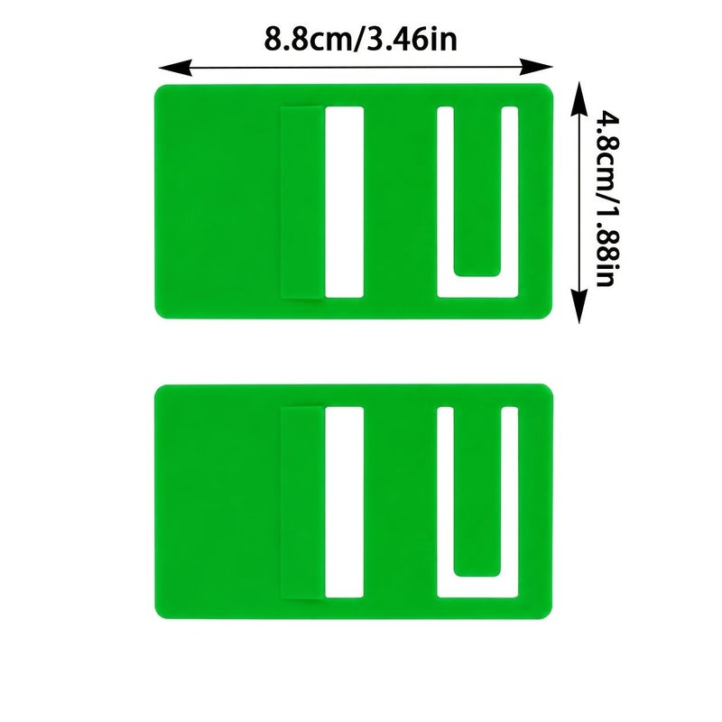 For Dometic RV Refrigerator Door Support Clips 2 Pack Green Refrigerator Ventilation Fixers Caravan Fridge Door Keeping Open Clips - Image 5