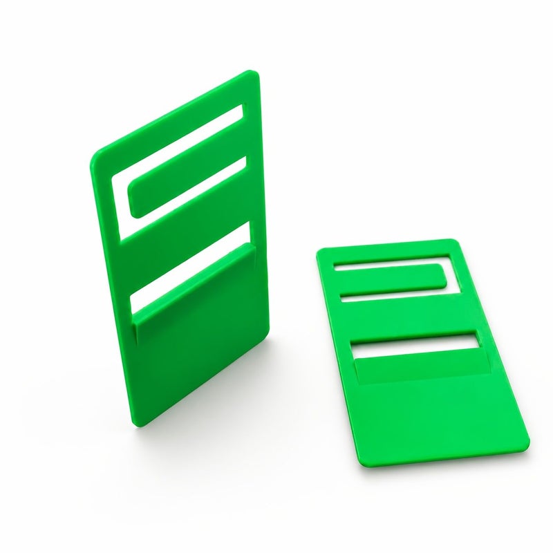 For Dometic RV Refrigerator Door Support Clips 2 Pack Green Refrigerator Ventilation Fixers Caravan Fridge Door Keeping Open Clips - Image 1