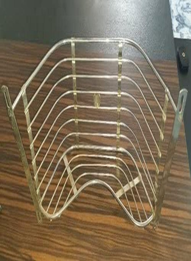 BuySasta Stainless Steel Front Basket with Chrome for - TVS Jupiter 110 - Image 1