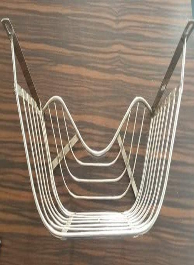 BuySasta Stainless Steel Front Basket with Chrome for - TVS Jupiter 110 - Image 2