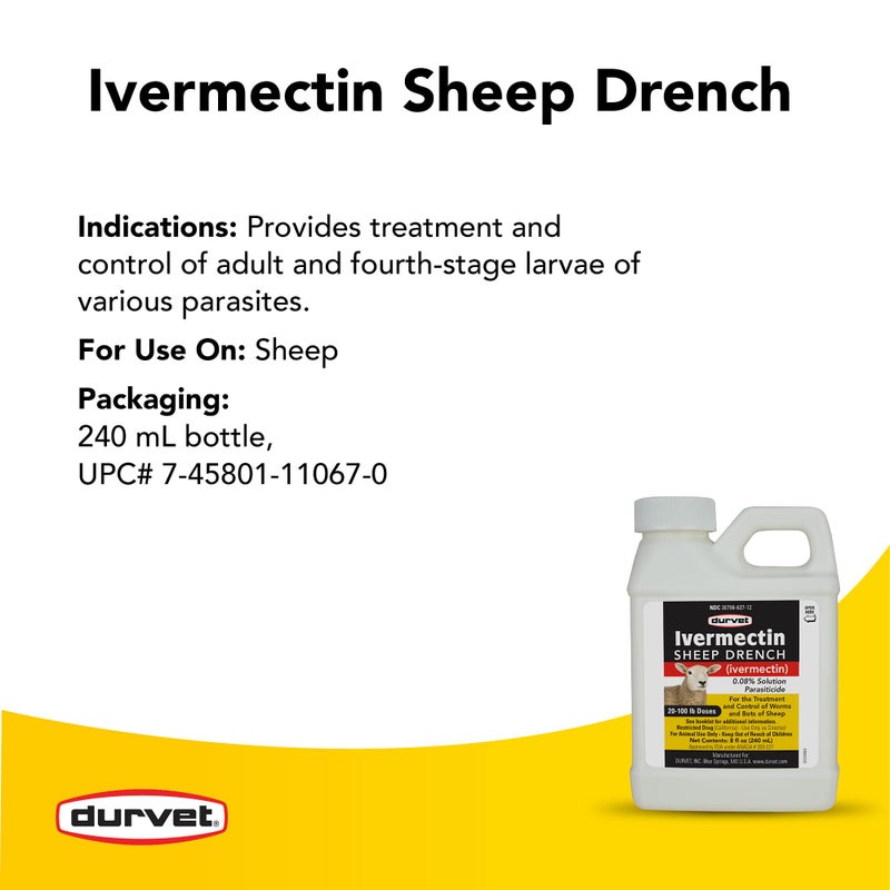 Durvet Ivermectin Sheep Drench - Image 3