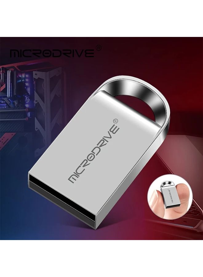 Microdrive Mini USB 2.0 Flash Drive 16GB Black Memory Stick With Key Ring - Image 5