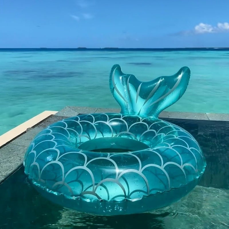 Thickened Mermaid Swim Ring for Adults - Image 1