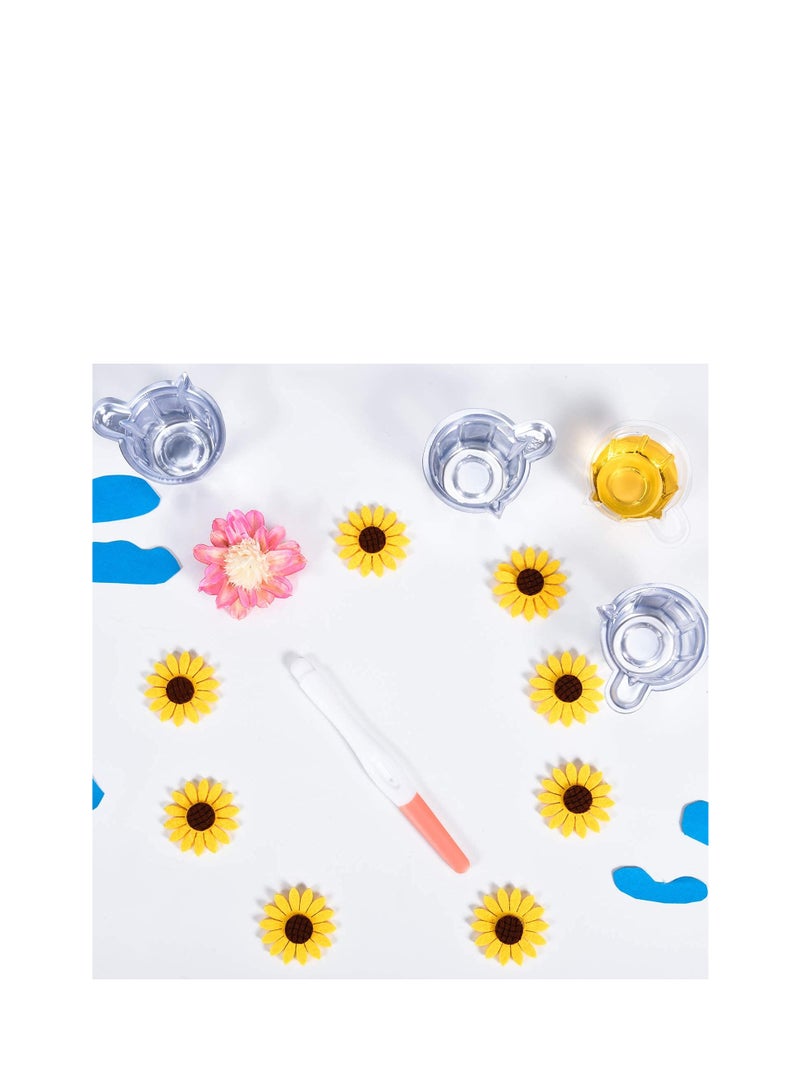 SYOSI Urine Cups Plastic Urine Collection Cups Disposable Urine Specimen Cups for Pregnancy Test, Pregnancy Ovulation Testing Container Test Collection Cup 40 ML (50 Pieces) - Image 4
