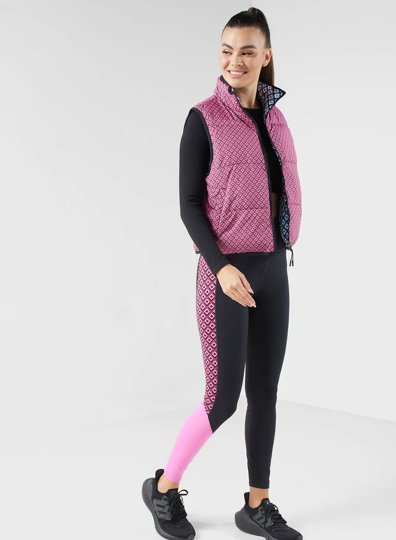 SKECHERS Dvf Gosculpt Geo Full Length High-Waisted Leggings