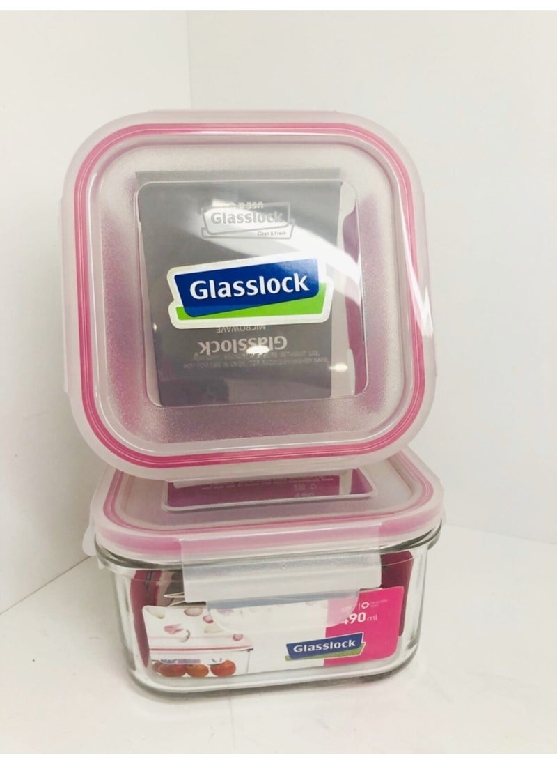 Glasslock 2-Piece Square Glass Storage Containers  - Image 1