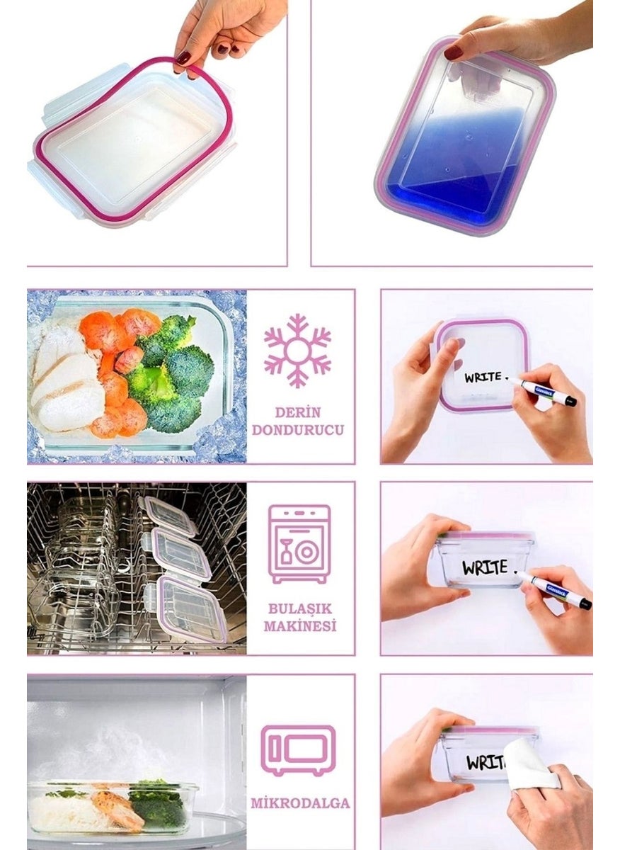 Glasslock 2-Piece Square Glass Storage Containers  - Image 2