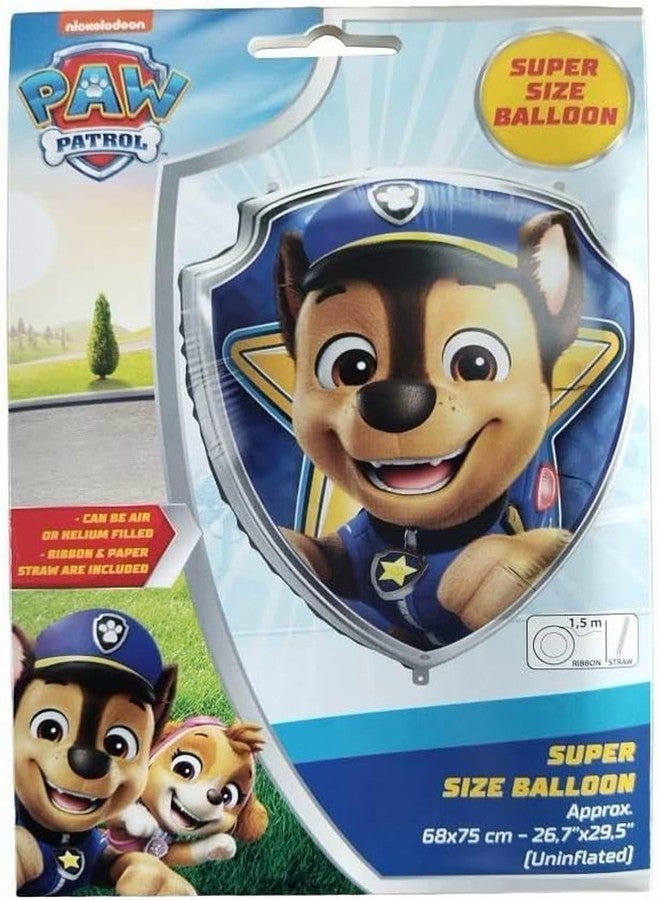 Procos - Supersized 30" Foil Balloon Chase Paw Patrol, Balloon for Air or Helium Filling, Gift, Decoration, 30" - Image 4