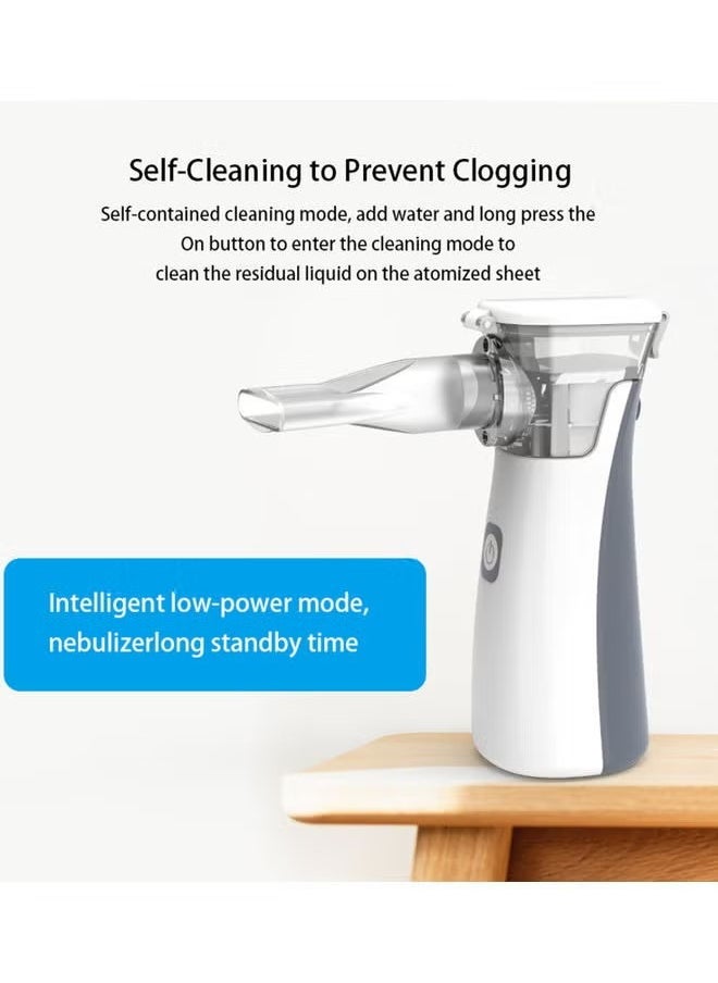 LO.BABY.VE Portable Quiet Handheld Nebulizer Two Atomization Modes for Children Adult Inhale Automizer  - Image 3