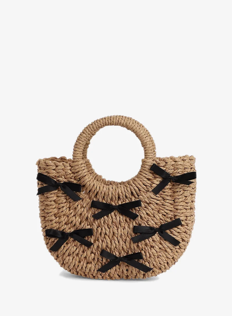 Haute Sauce  Bow Top Handle Bag for Women | Best Price UAE