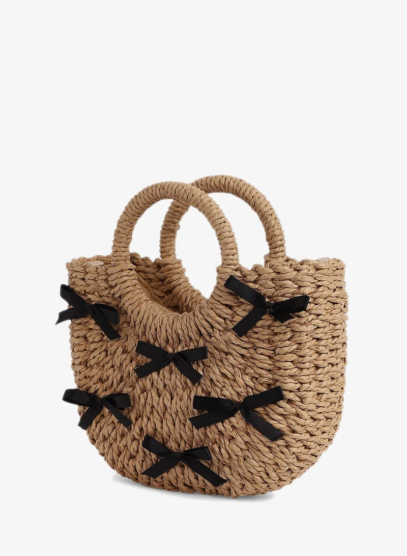 Haute Sauce  Bow Top Handle Bag for Women | Best Price UAE