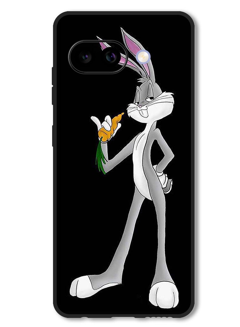 Theodor Case Compatible with Google Pixel 9A Protection Shockproof Bumper Cover Rabbit - Image 1