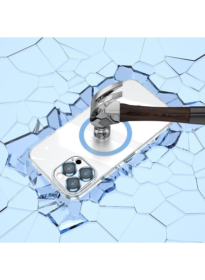 اس-توب جراب لهاتف iPhone 14 مصنوع من غشاء عدسة زجاجية MagSafe شفاف لهاتف الكمبيوتر الشخصي - Image 5