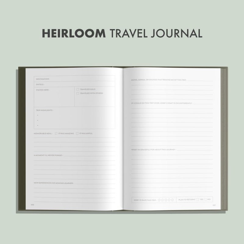 My Travel Journal: A Travel Keepsake Journal to Record Your Vacations, Adventures, and Experiences Abroad - Image 2