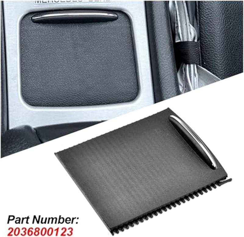 Yurefax Center Console Sliding Shutter Cover for C-Class W203 - Image 2