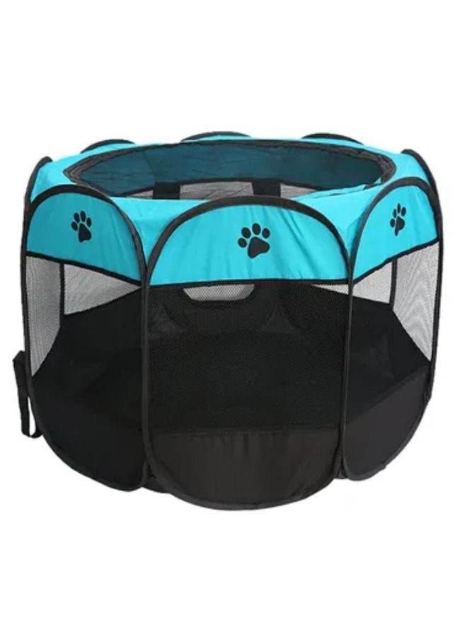 NKX Portable Cat House Folding Pet Dog Tent Puppy Playpen Fabric Pet Rabbit Fence - Image 1