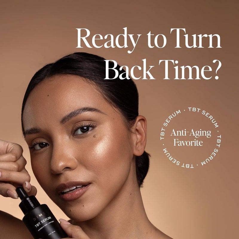 DIME Beauty TBT Serum - Anti-Aging Face Serum With Niacinamide and Mandelic Acid, Hydrating for Youthful Skin, 1 oz (30 mL) - Image 5