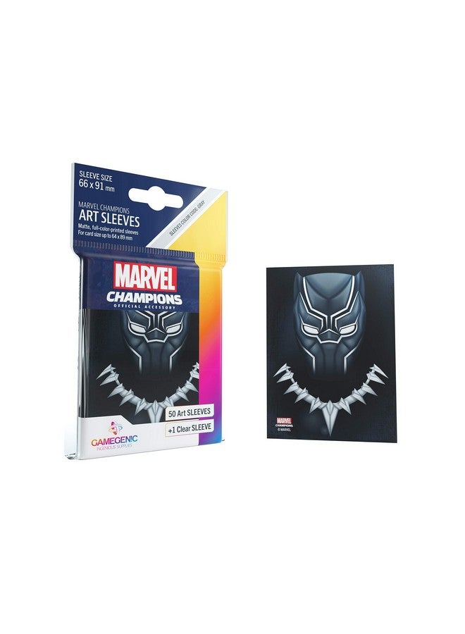 Gamegenic Marvel Art Sleeves - Black Panther - Image 1