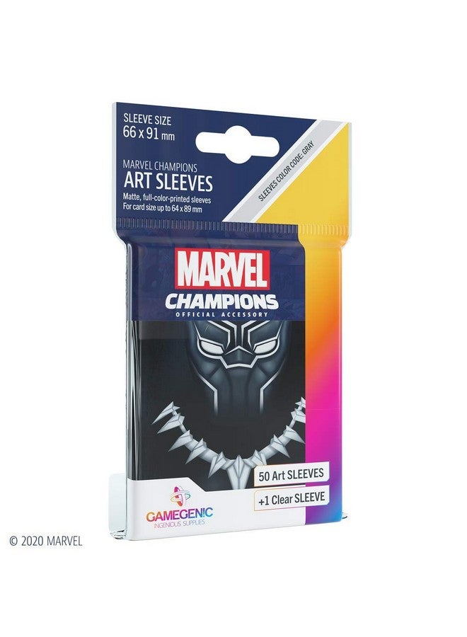 Gamegenic Marvel Art Sleeves - Black Panther - Image 3