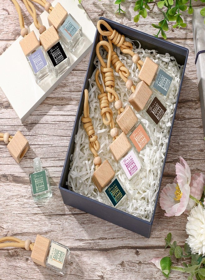 Funnymoom مجموعة هدايا تقديرية من Funnymoom، 20 قطعة، معطر جو للسيارة، موزع زيت عطري معلق، كوب فارغ، هدايا شكر للموظفين، أخصائيي التغذية، زملاء العمل، المعلمين، طاقم التمريض (رائع) - Image 5