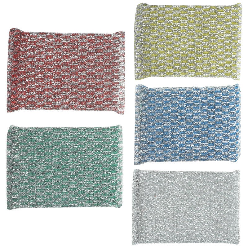 20pcs Multi Purpose Non Scratch Dish Sponges Heavy Duty Kitchen Scrubber Assorted Colors - Image 2