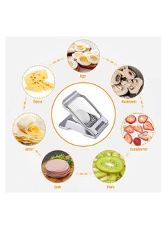 Y&D 1 Piece Stainless Steel Wire Egg Slicer For Eggs Strawberry Soft Fruit  - Image 2