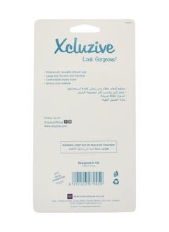 Xcluzive 2-Pieces Shower Cap Reusable  - Image 2