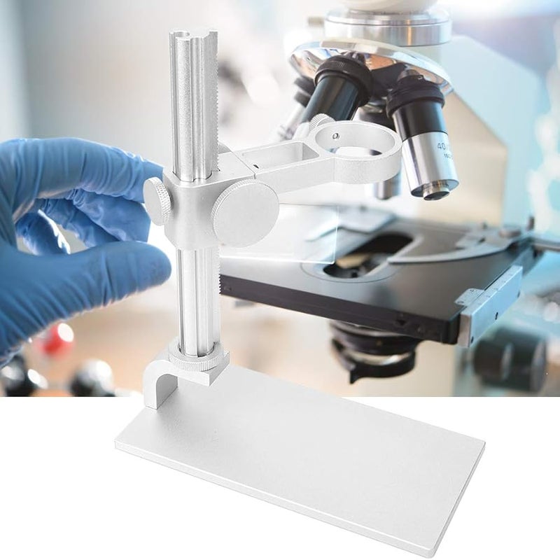 White Adjustable Aluminum Alloy Stand Bracket for USB Digital Microscopes - Image 5