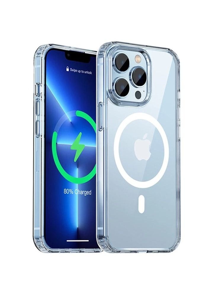 Houmt - Magnetic Case for iPhone 14 Pro Case [Non-Yellowing MagSafe] Shockproof Protective Phone Cover Slim Thin Clear for Apple iPhone 14 Pro - Image 1