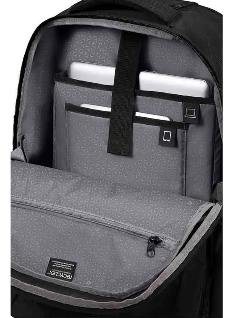 Samsonite Roader Wheeled Backpack 55 cm / 20 inch, RPET, Black|Laptop & Tablet Compartment|Spacious Interior|Adjustable Strap - 2 Years International Warranty - Image 3