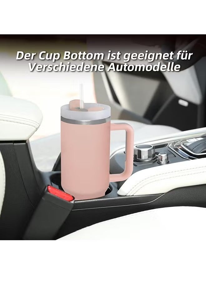 40oz Thermal Mug with Straw, Double-Walled Vacuum Insulated Car Mug, Travel Mug With Handle And Straw, For Iced Coffee, Hot or Cold Tea and Beverage