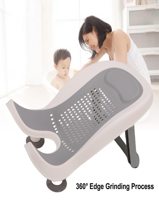 ciciglow Baby Butt Washing Basin, Portable Bath Tub with Strong Suction Cups and Soft Mesh, for Newborn Toddler Bath Time Support - Image 3
